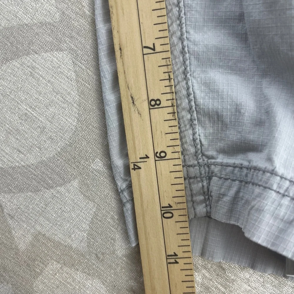 WearFirst Mens Grey Ripstop Cargo Shorts Size 42 Free-Band Stretch Utility - Picture 4 of 9